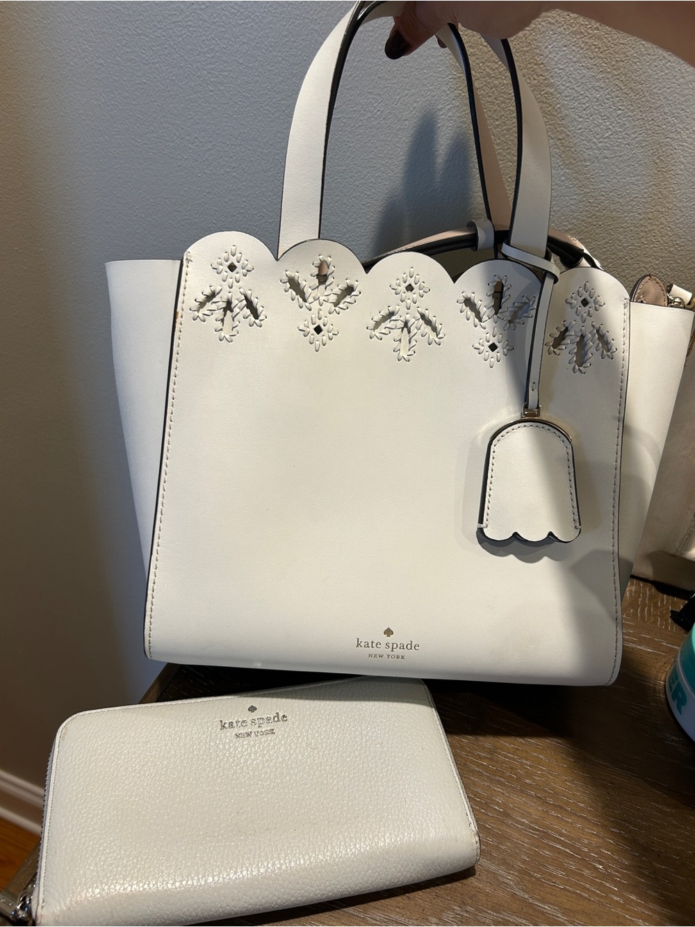 Kate Spade Mini Eyelet Purse and Coordinating Wallet Set